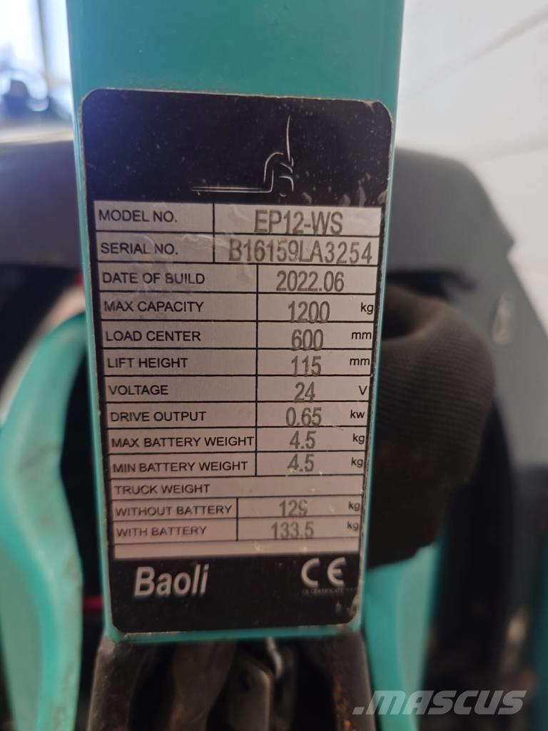 Baoli EP 12 Li-ION Low lifter