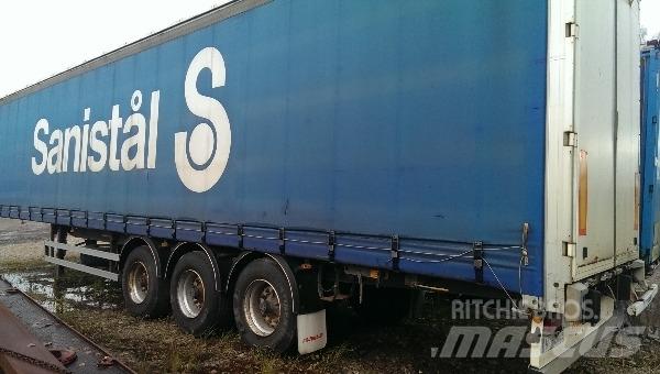 Fruehauf T36 Curtainsider semi-trailers