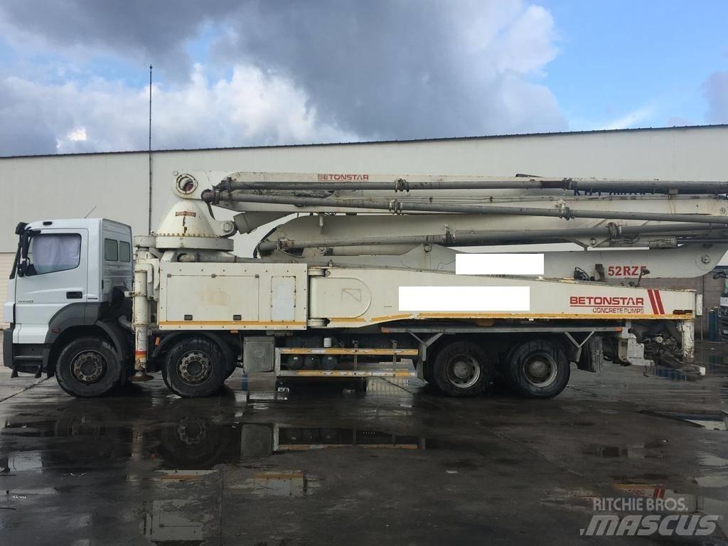 Betonstar 52M-5RZ Concrete pump trucks