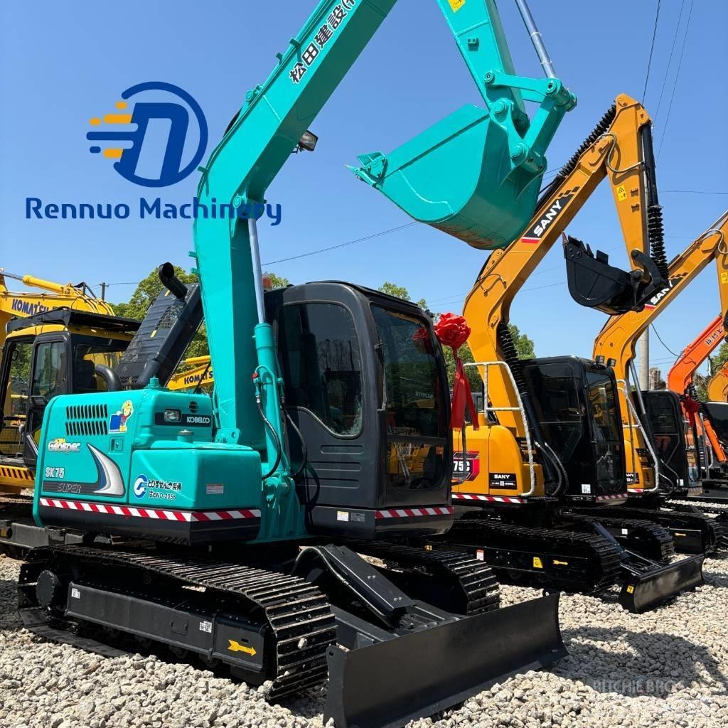 Kobelco SK75 Crawler excavators