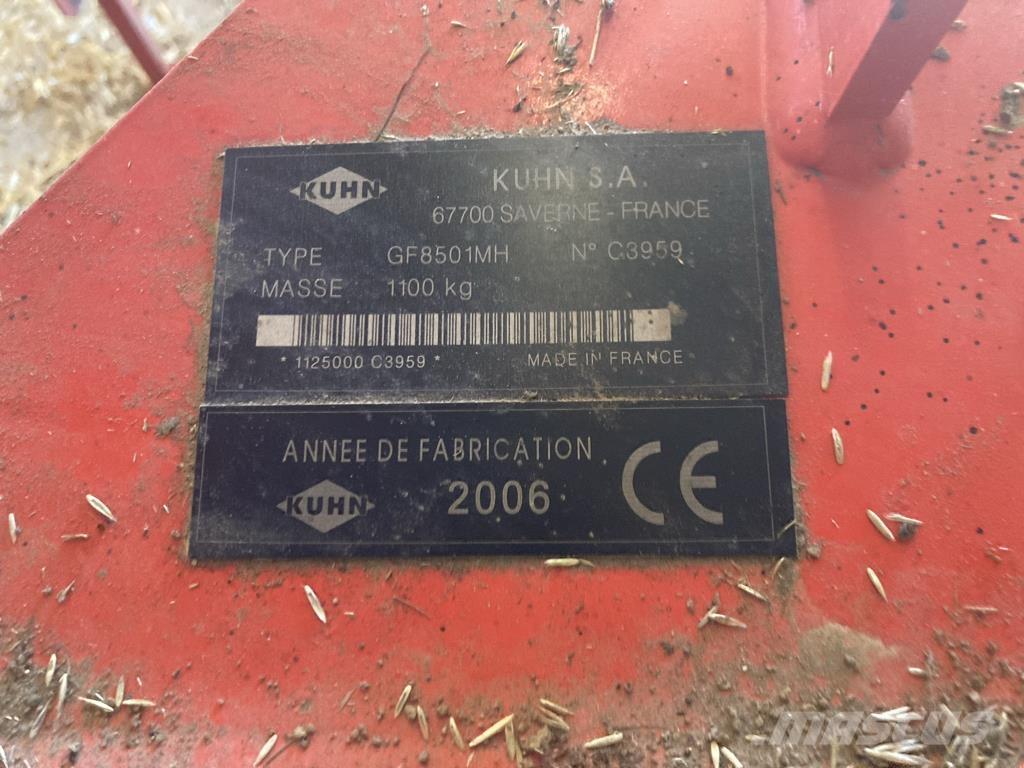 Kuhn GF 8501 MH Rakes and tedders