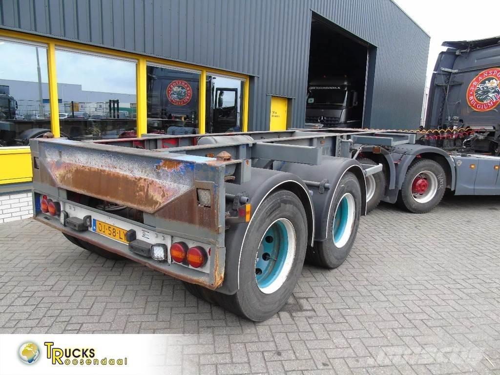  TR'AX 2 AXLE + 20FT Containerframe semi-trailers