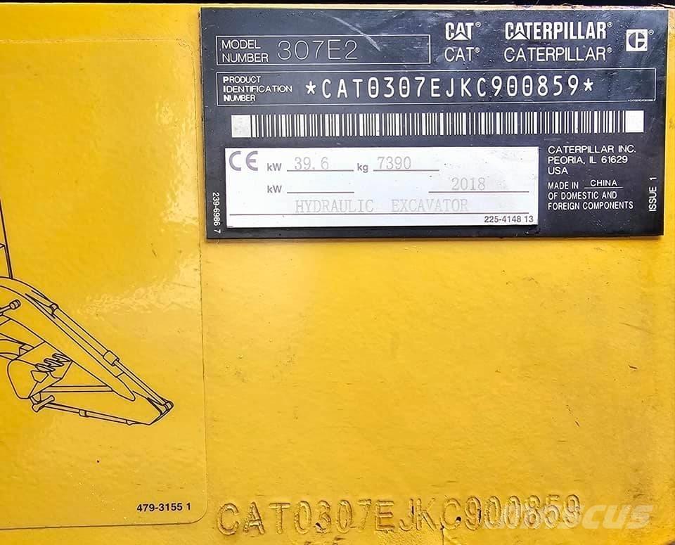 CAT 307 E2 Crawler excavators