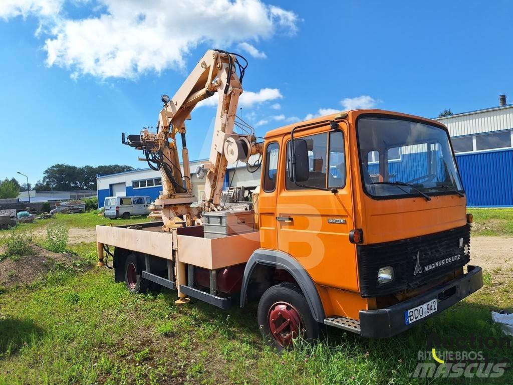 Magirus 130 M 8 Flatbed / Dropside trucks