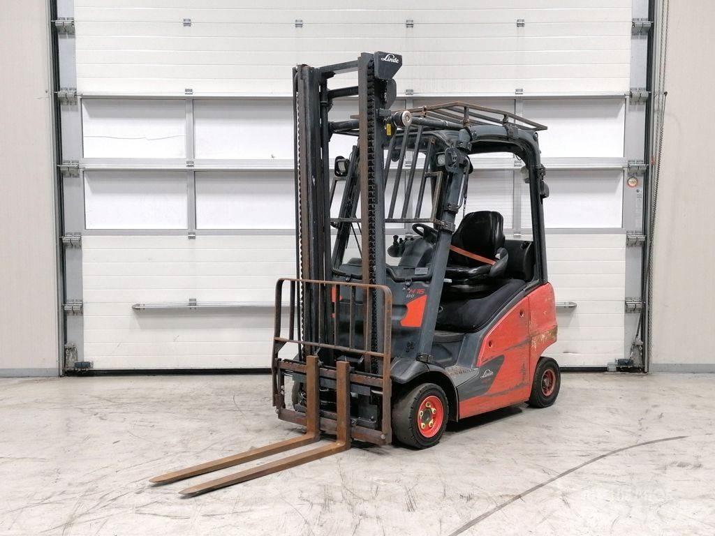 Linde H16D-01 Diesel trucks