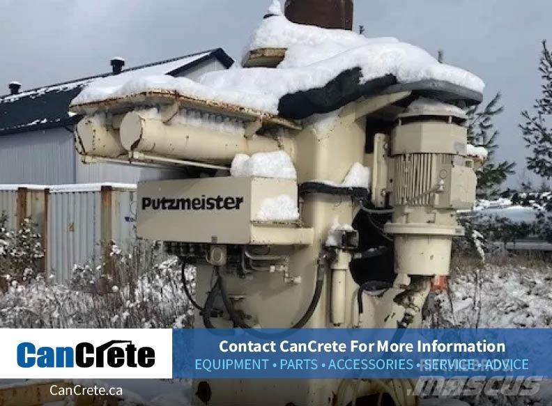 Putzmeister Pedestal Concrete pump trucks