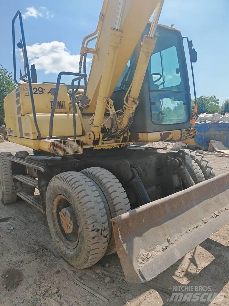 Komatsu PW 130ES-6K Wheeled excavators