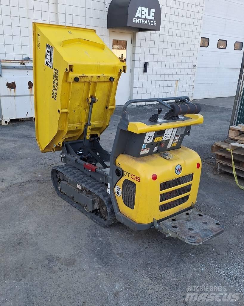 Wacker Neuson DT 08 Tracked dumpers