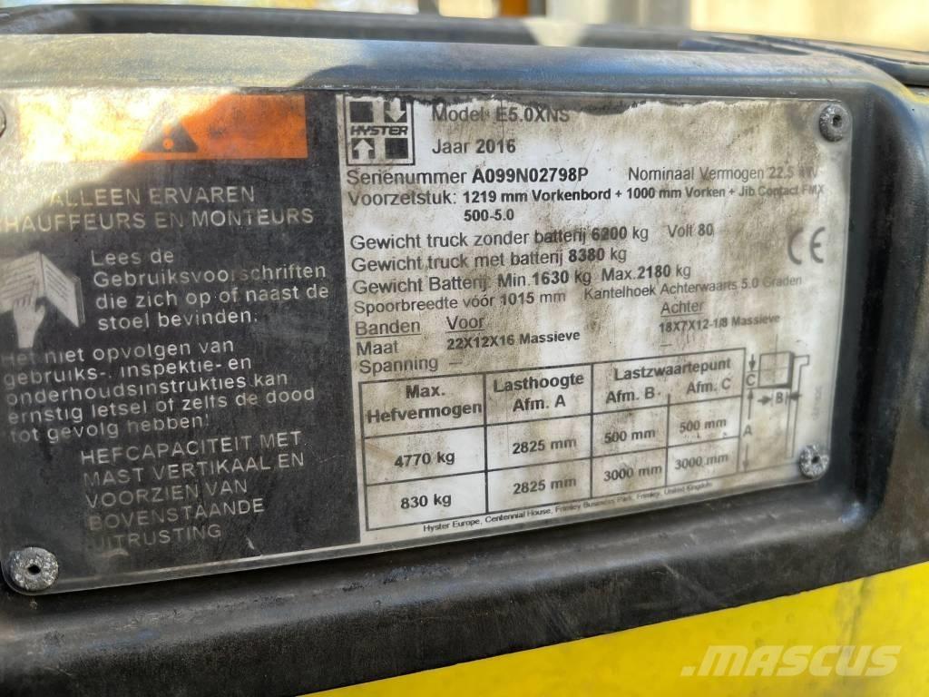 Hyster E5.OXNS Electric forklift trucks