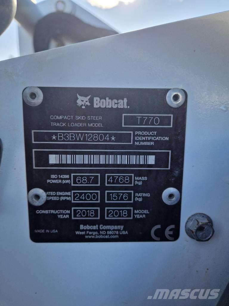 Bobcat T 770 Crawler loaders