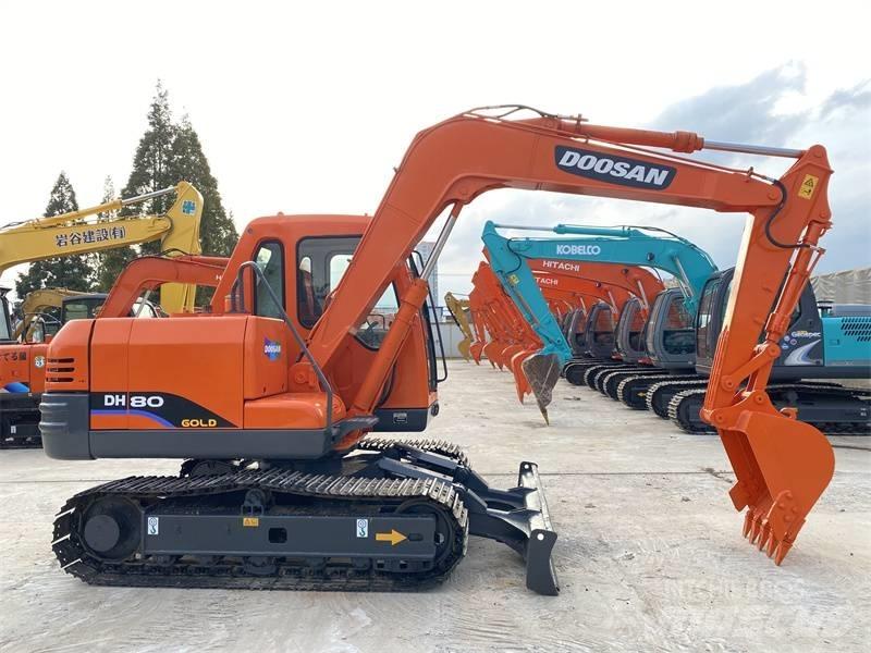 Doosan DH 80 Crawler excavators