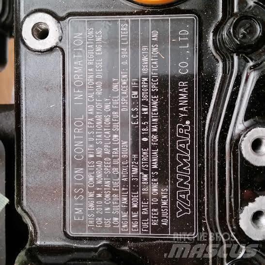 Yanmar 3TNM72 Other components