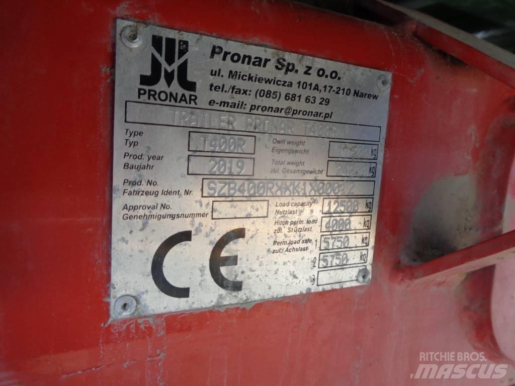 Pronar T 400R Self loading trailers