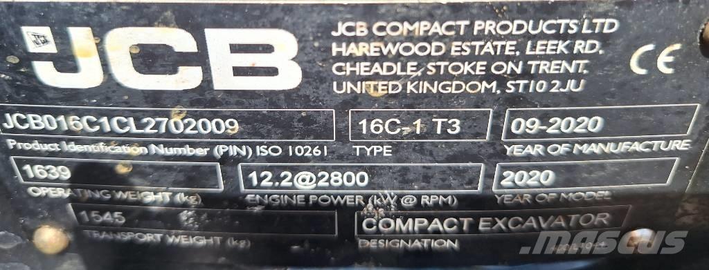 JCB 16 C-1 Mini excavators < 7t (Mini diggers)