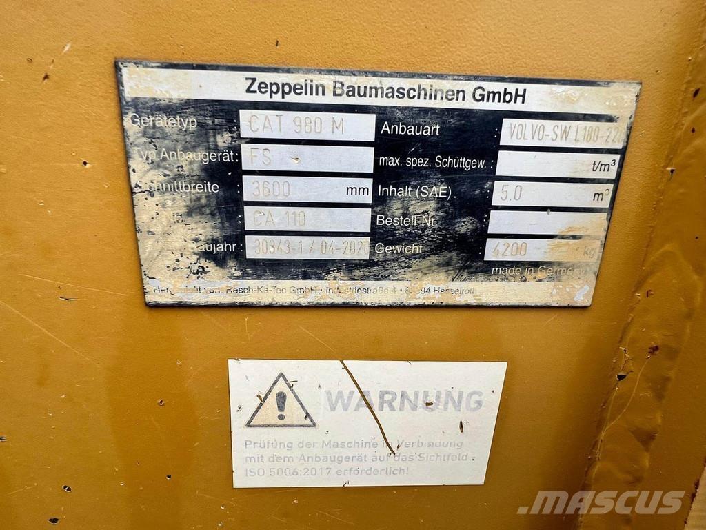 CAT 980M Wheel loaders