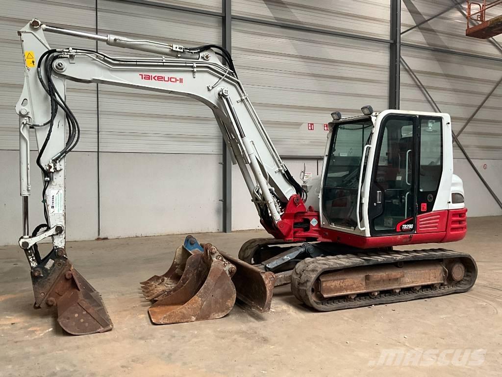 Takeuchi TB 290 Midi excavators  7t - 12t