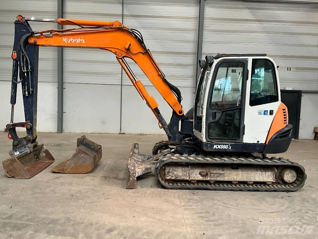 Kubota KX 080-3 Midi excavators  7t - 12t