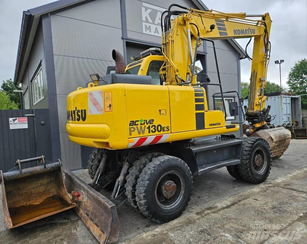 Komatsu PW 130ES-6K Wheeled excavators