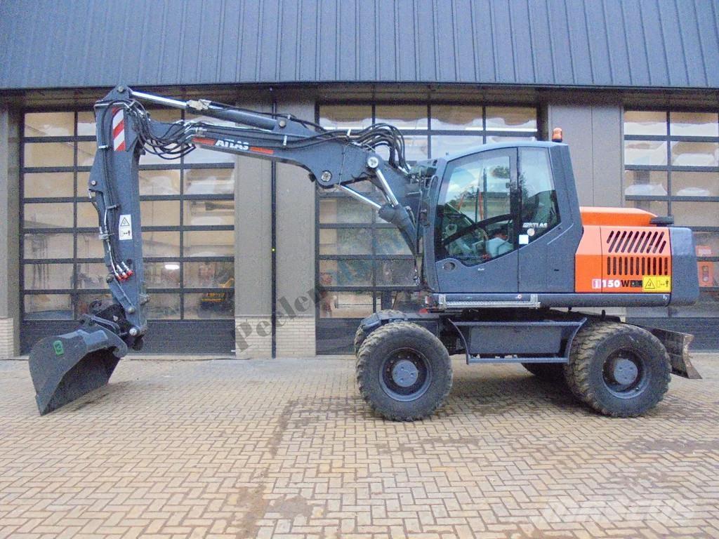 Atlas 150W Wheeled excavators
