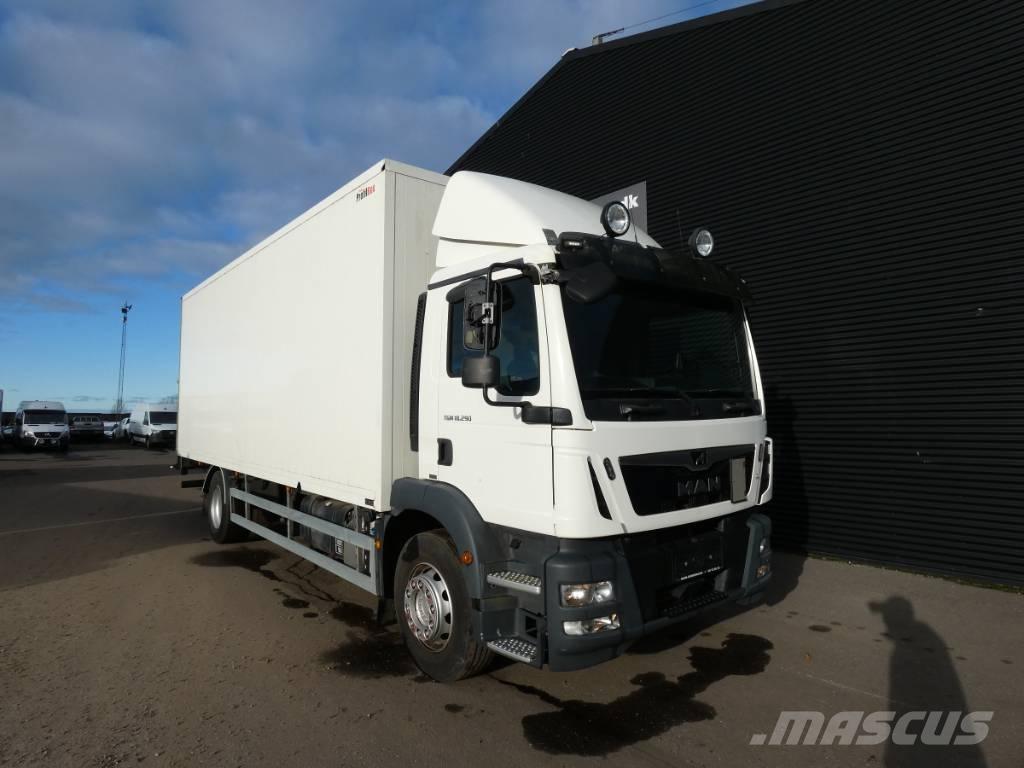 MAN TGM 18.290 Box body trucks