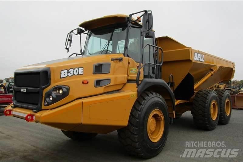 Bell B30E Articulated Dump Trucks (ADTs)