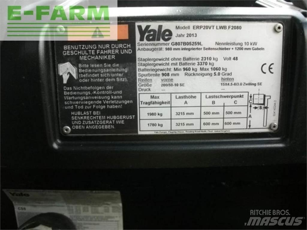 Yale erp 20 vt lwb Forklift trucks - others