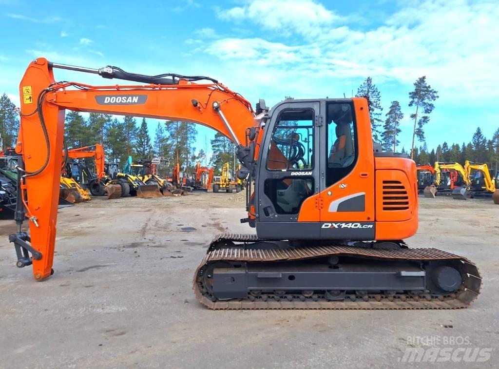 Doosan DX140LCR-5 Crawler excavators