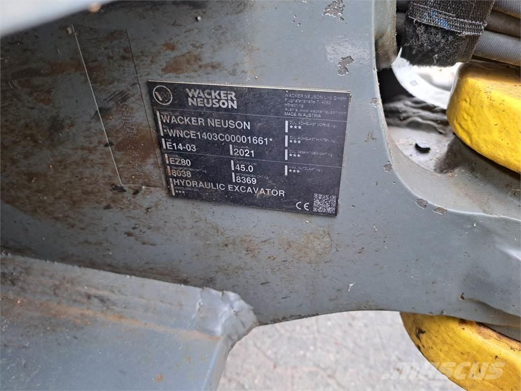 Wacker Neuson EZ80 Crawler excavators