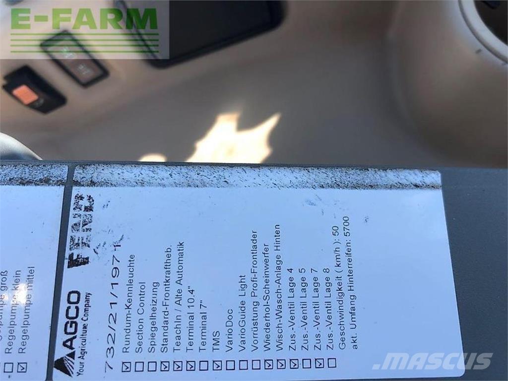 Fendt 714 vario Tractors