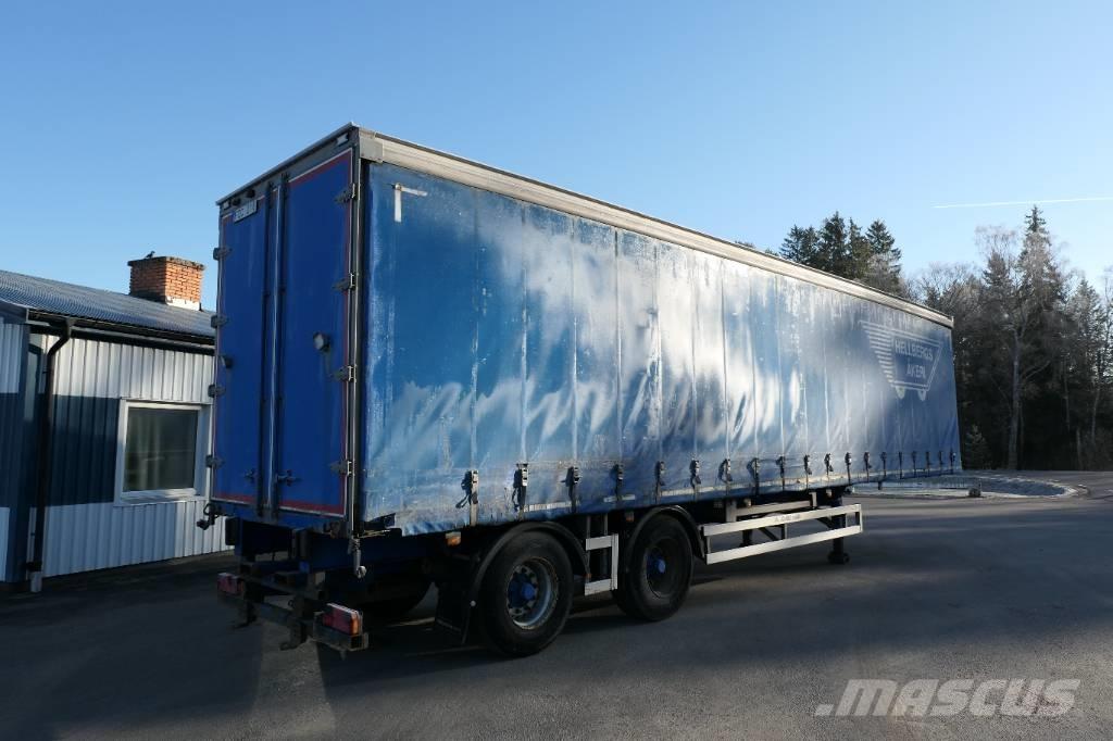 Montracon C2a Curtainsider semi-trailers
