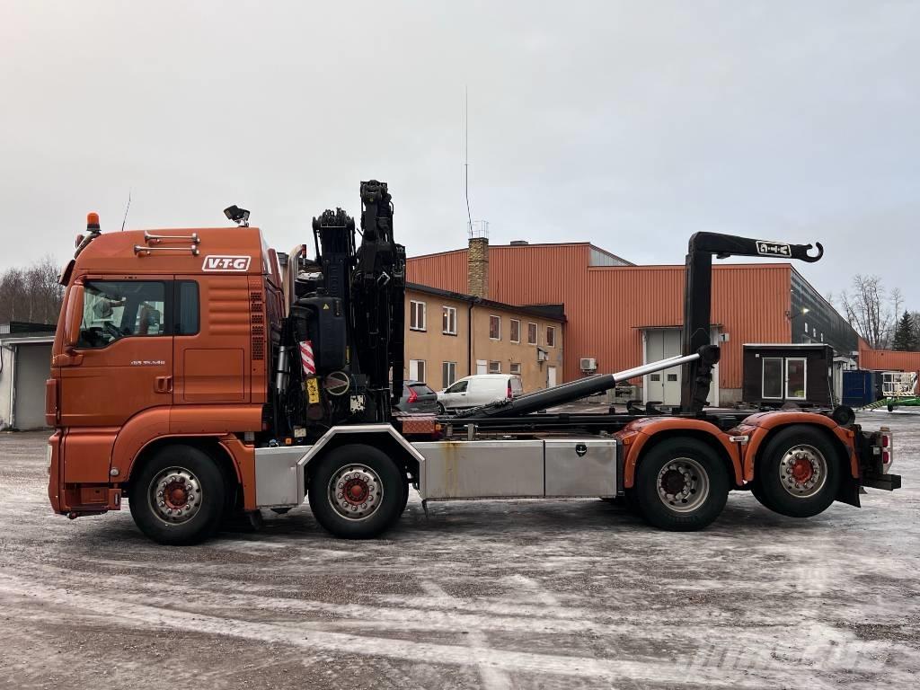 MAN Tgs 35.540 8x2-4 Crane trucks