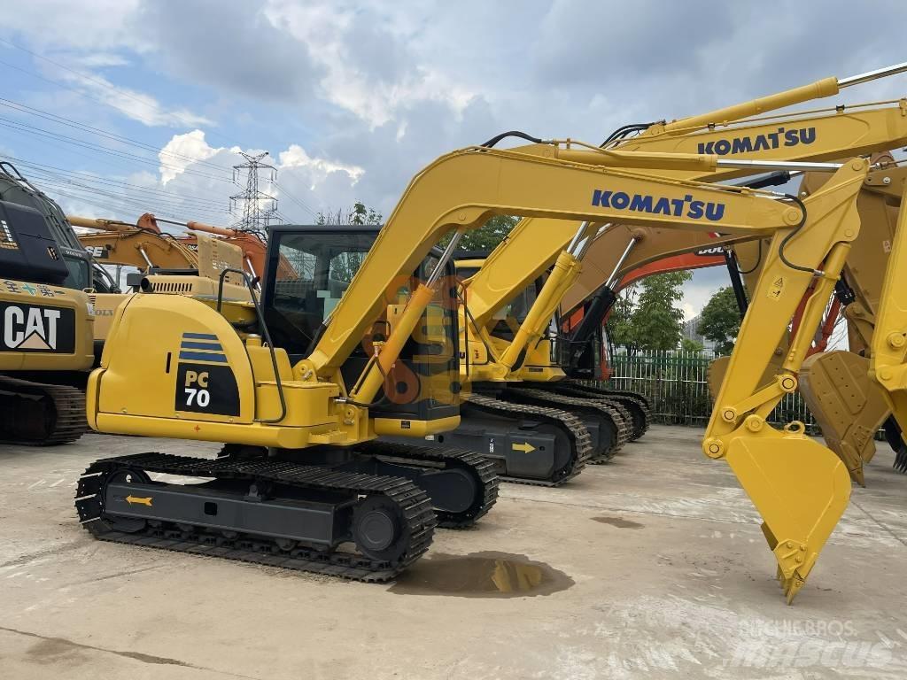 Komatsu PC 70 Midi excavators  7t - 12t