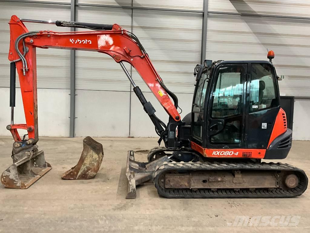 Kubota KX 080-4 Midi excavators  7t - 12t