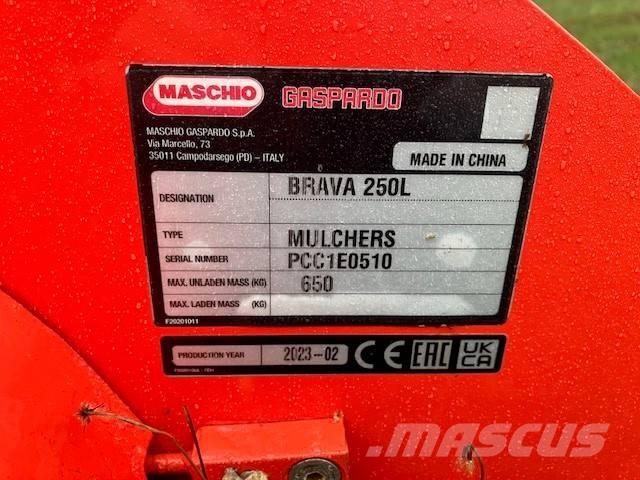 Maschio Brava 250 L Pasture mowers and toppers
