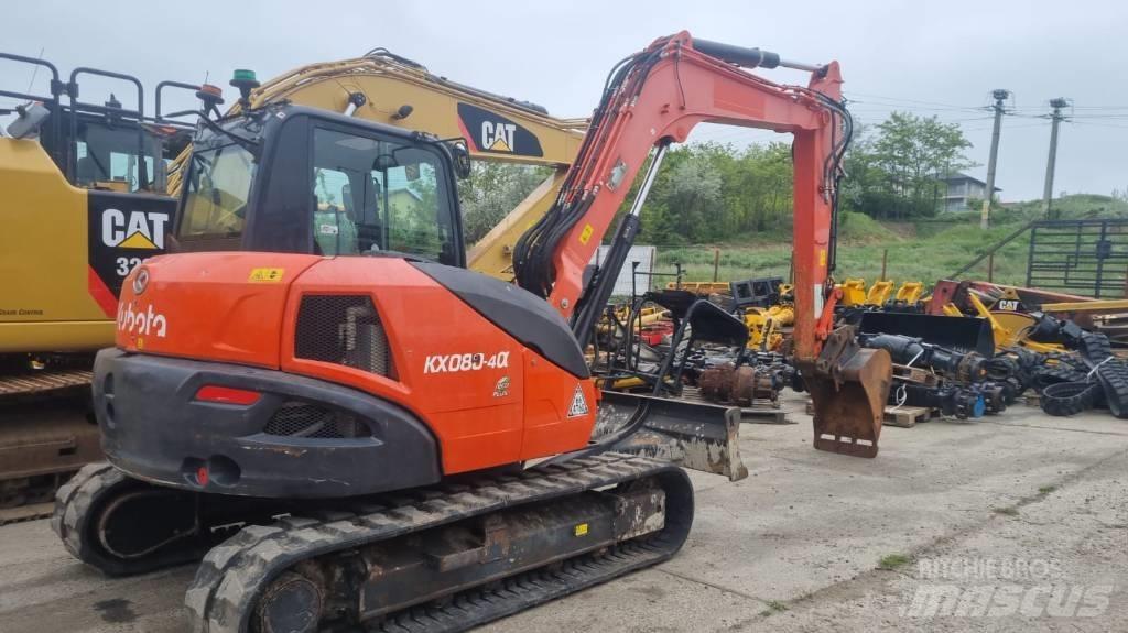 Kubota Kx 080-4 Midi excavators  7t - 12t