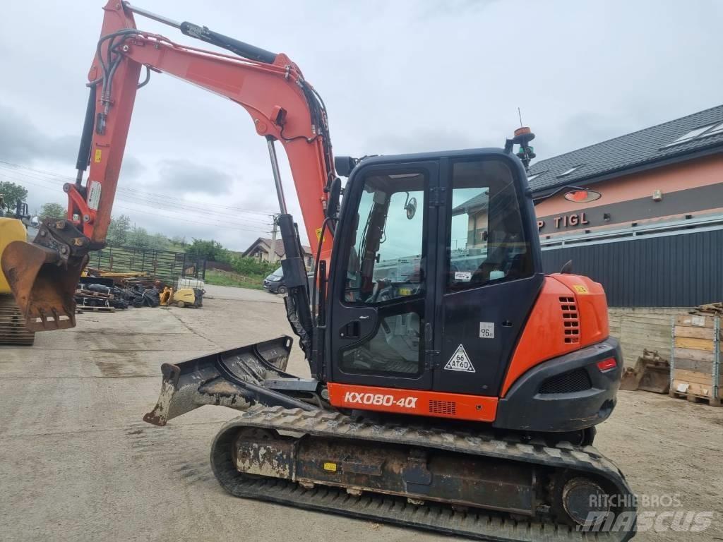 Kubota Kx 080-4 Midi excavators  7t - 12t