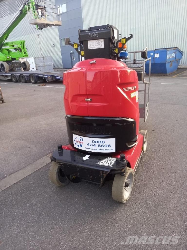 Manitou 100 VJR Vertical mast lifts