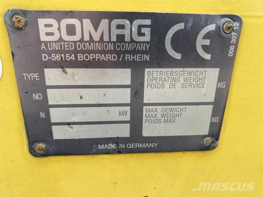 Bomag BW 120 AD Plate compactors