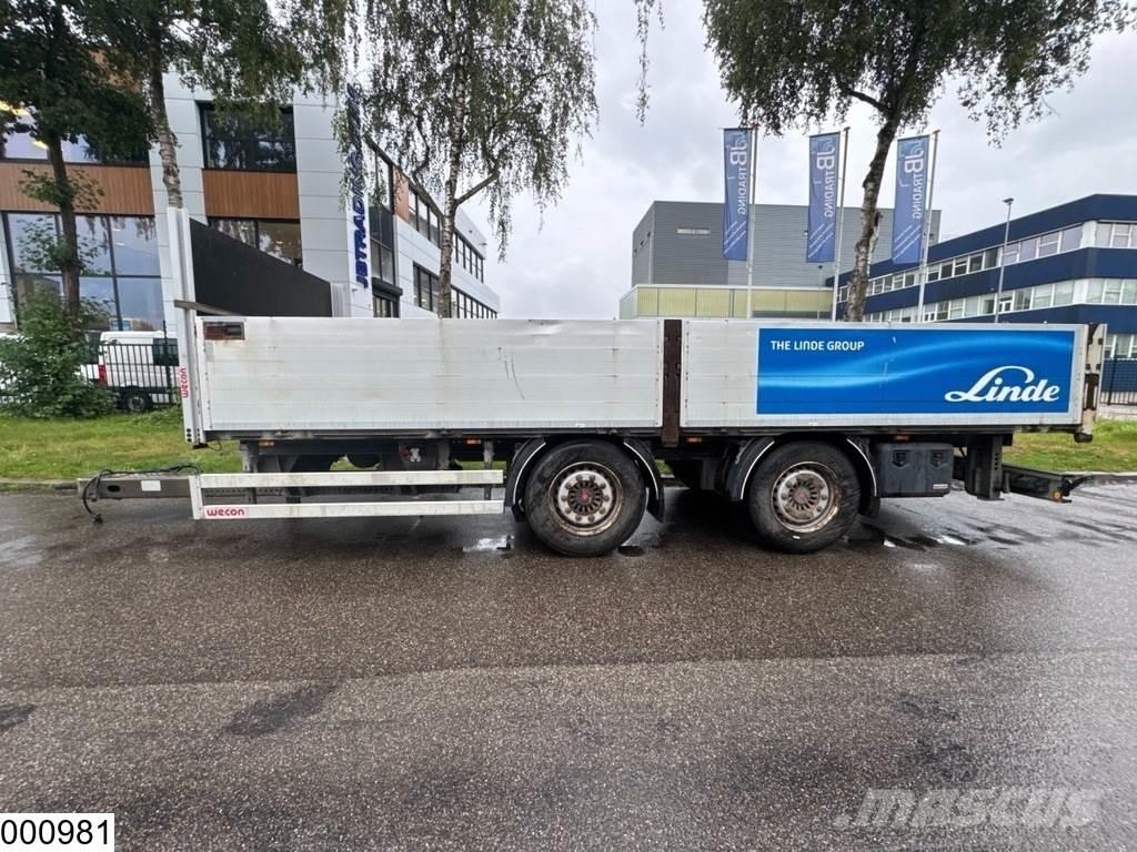 Wecon middenas Flatbed/Dropside trailers