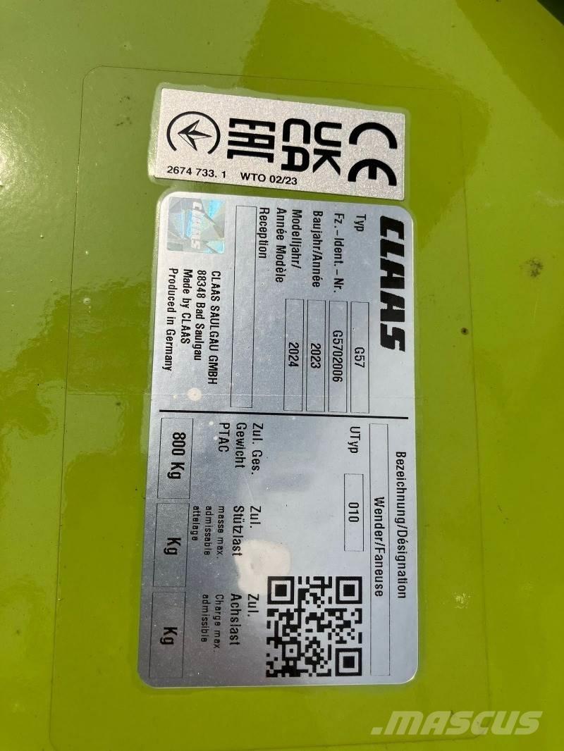 CLAAS Volto 65 Rakes and tedders