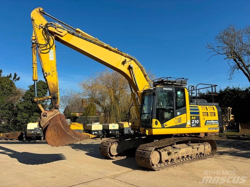 Komatsu PC 210 LC-10 Crawler excavators