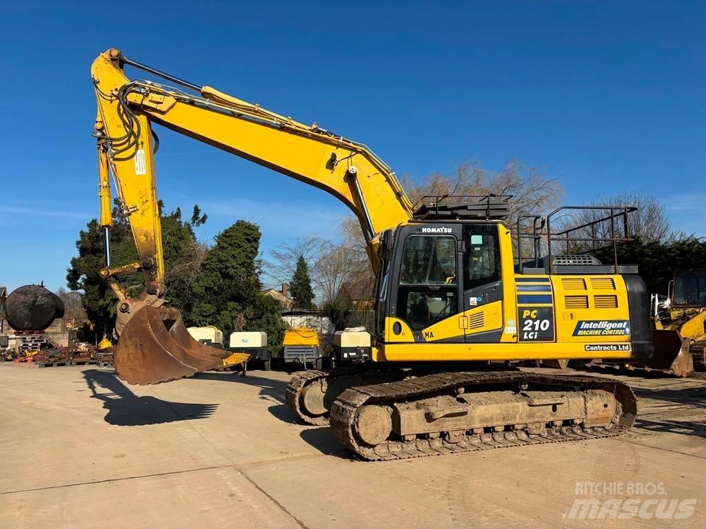 Komatsu PC 210 LC-10 Crawler excavators