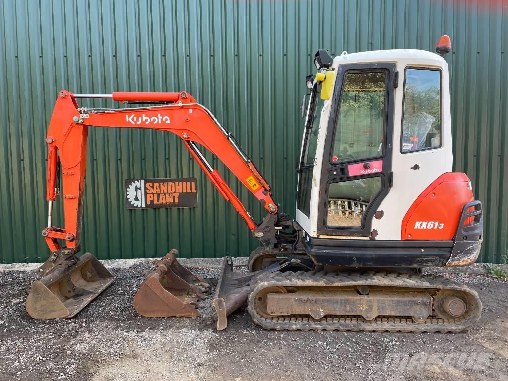 Kubota KX 61-3 Mini excavators < 7t (Mini diggers)