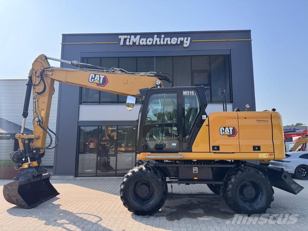 CAT M316 Wheeled excavators