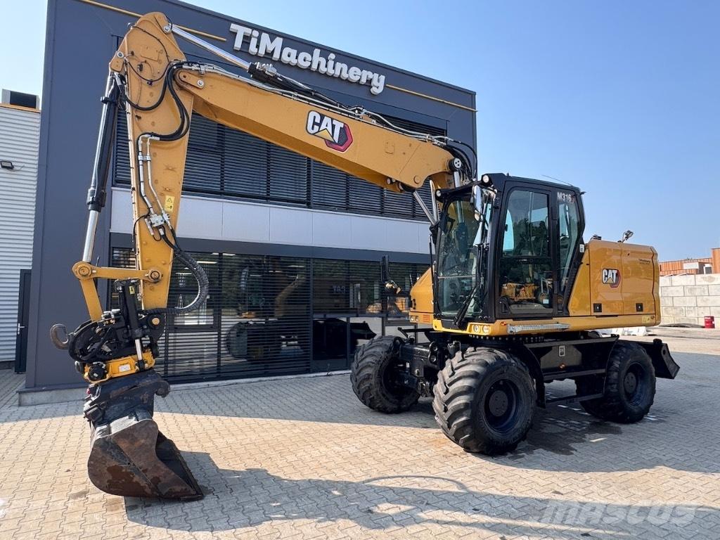 CAT M316 Wheeled excavators