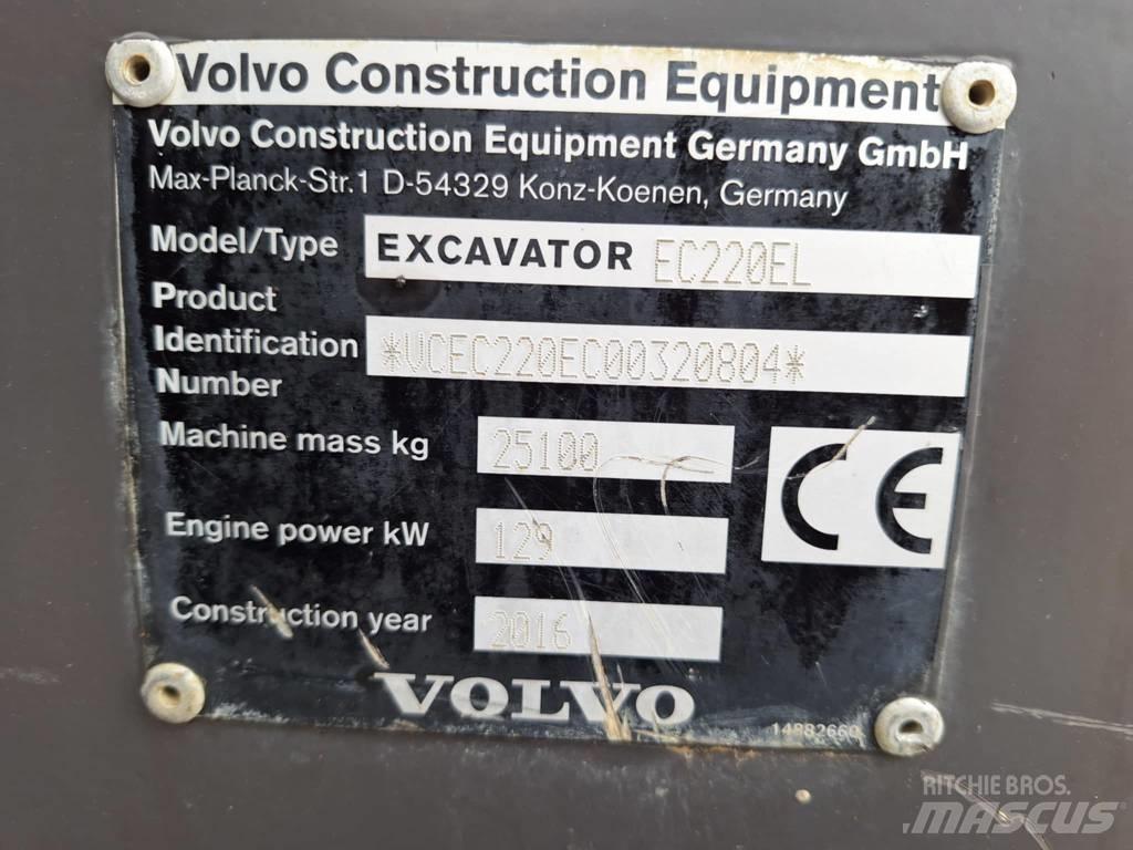 Volvo EC 220 EL Crawler excavators