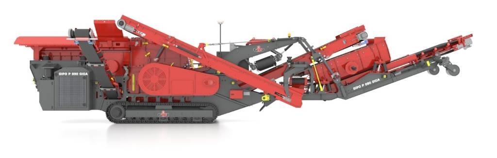 GIPO P90 GIGA Mobile crushers