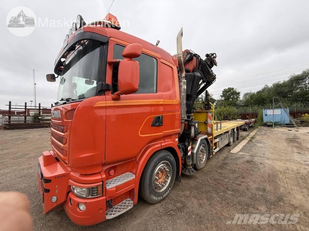 Scania R 450 bodbil Crane trucks