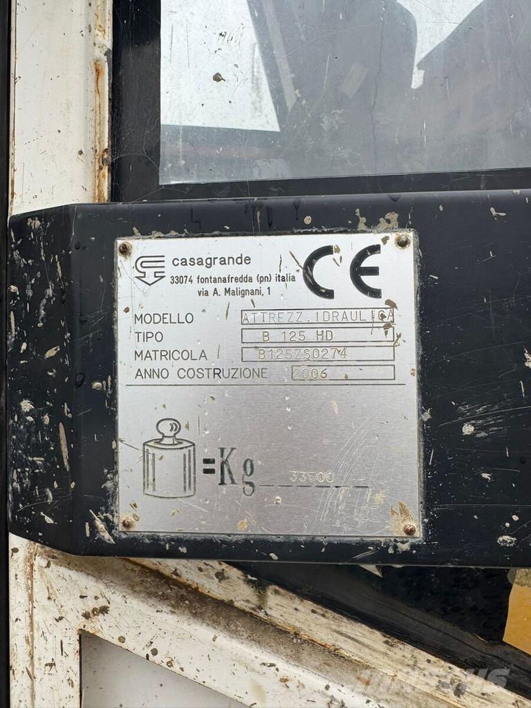 Casagrande B125 Heavy drills