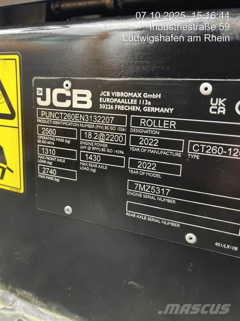 JCB CT260-120 Road Rollers